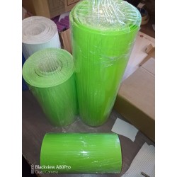 Green 200mm x 1 meter - 18650 PVC heatshrink Tube Wrap Kit for Battery Flat